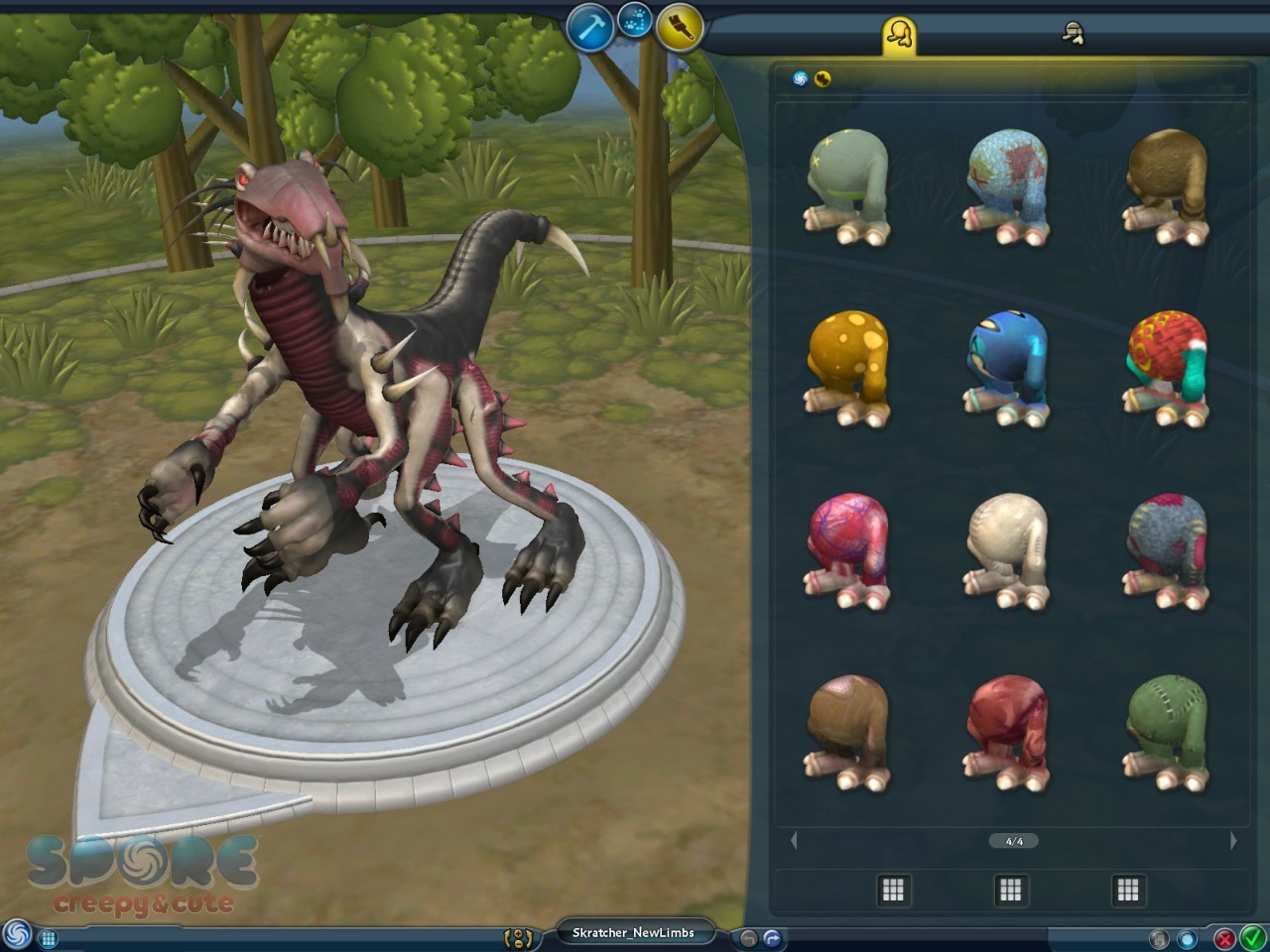 Spore: Factoría de Criaturas